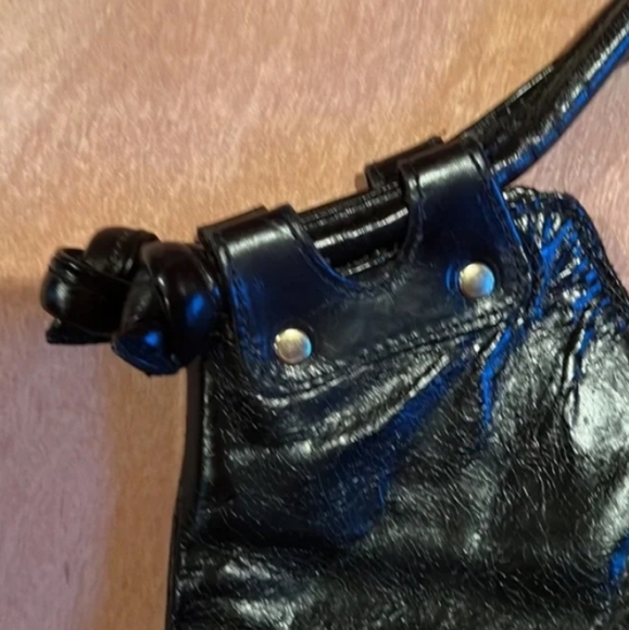 Pietro Alessandro patent leather satchel - Picture 4 of 8